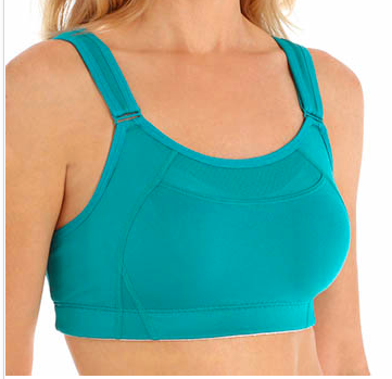 sports bras for breastfeeding moms New Balance - Shockingly Unshocking sports bra - source: HerRoom