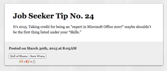 notgettingthejob_screenshot friday five