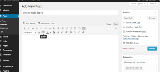 wiri_wordpress_newpost_screenshot