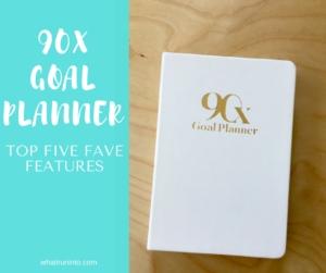 90x goal planner blog header